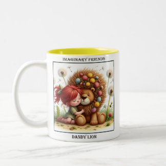 Darling Dandelion Tweekleurige Koffiemok