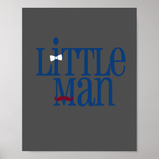 Darling Dapper Little Man Nursery Wall Art Poster