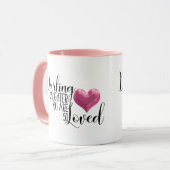 Darling Daughter waar je zo van houdt Mok (Voorkant links)