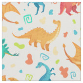 Darling Dinosaurs Fabric Stof (Close Up)