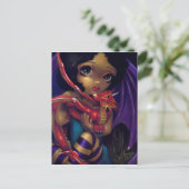 "Darling Dragonling I"-Briefkaart Briefkaart (Staand voorkant)
