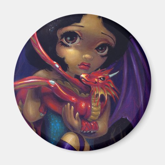 "Darling Dragonling I" magneet (Voorkant)