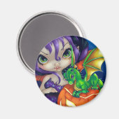 "Darling Dragonling II" magneet (Voorkant / Achterkant)