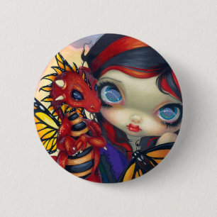 "Darling Dragonling III"-Button Ronde Button 5,7 Cm
