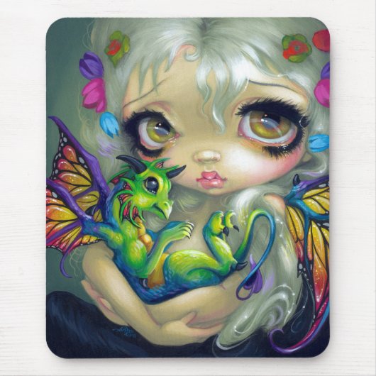 "Darling Dragonling IV" Mousepad Muismat (Voorkant)