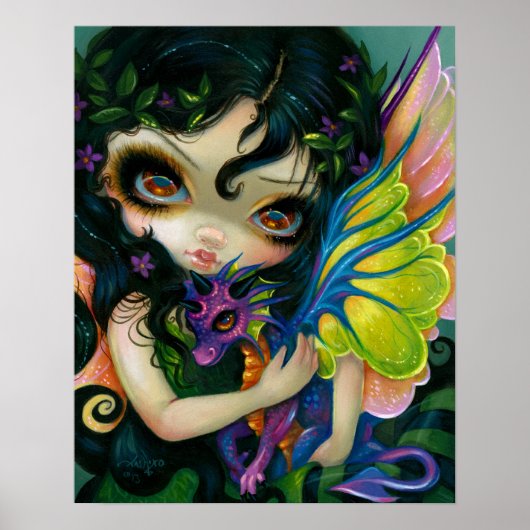 Darling Dragonling V ART PRINT Dragon Fairy (Voorkant)