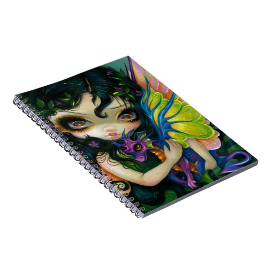 "Darling Dragonling V"-laptop Notitieboek (Rechterzijde)