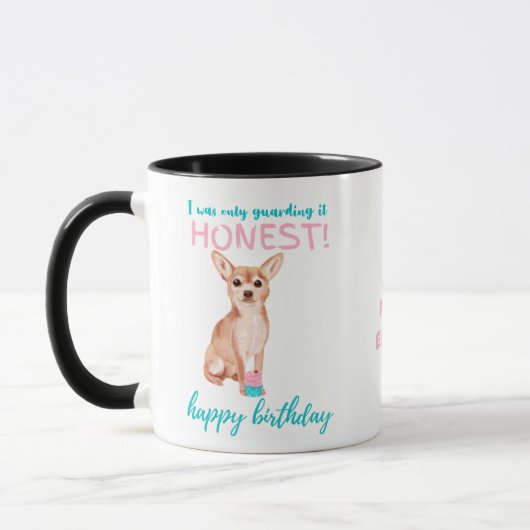 Darling Fawn Chihuahua MOM of Dads Birthday Mok (Links)