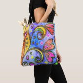Darling Floral Canvas tas (Dichtbij)