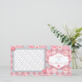 Darling Girl Birthday-fotokaart (Staand voorkant)