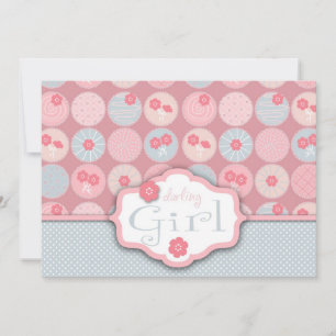 Darling Girl Invitation Kaart