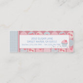 Darling Girl-Visitekaartje Mini Visitekaartje (Achterkant)
