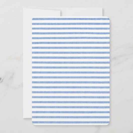 Darling Handschilderde Lemon Tree Boy Baby shower Kaart (Achterkant)