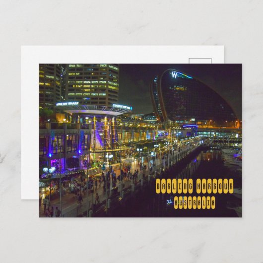 Darling Harbour Briefkaart (Voorkant / Achterkant)