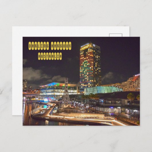 Darling Harbour Briefkaart (Voorkant / Achterkant)