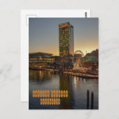 Darling Harbour in Australië Briefkaart (Voorkant / Achterkant)