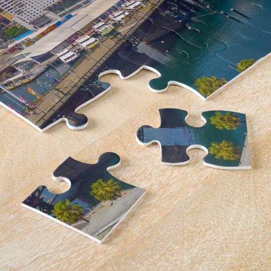 Darling Harbour in Sydney Australië Legpuzzel (Zijkant)