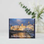 Darling Harbour, Sydney, Australië briefkaart (Staand voorkant)