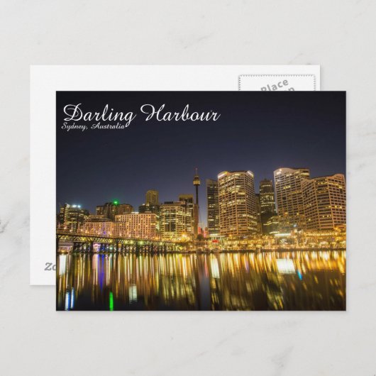 Darling Harbour, Sydney - Briefkaart (Voorkant / Achterkant)