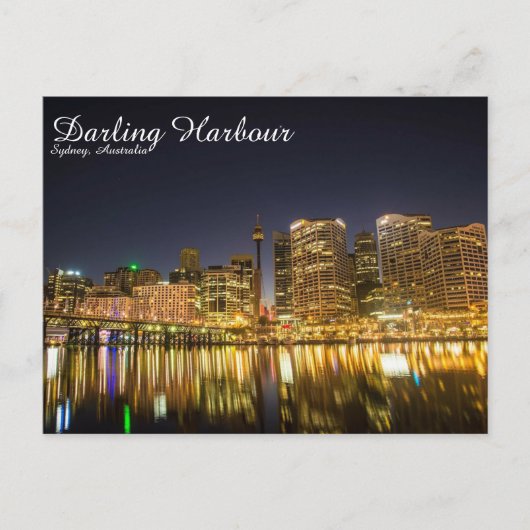 Darling Harbour, Sydney - Briefkaart (Voorkant)