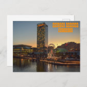 Darling Harbour van Sydney Australia Briefkaart (Voorkant / Achterkant)