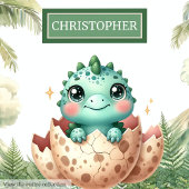 Darling Hatching Soon Baby Dinosaur Baby Pillow Kussen