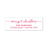 Darling Heart Merry Christmas Self-Inking Stamp Zelfinktende Stempel (Design)