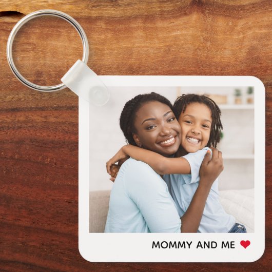 Darling Heart persoonlijke foto-Sleutelhanger Sleutelhanger (Voorkant)