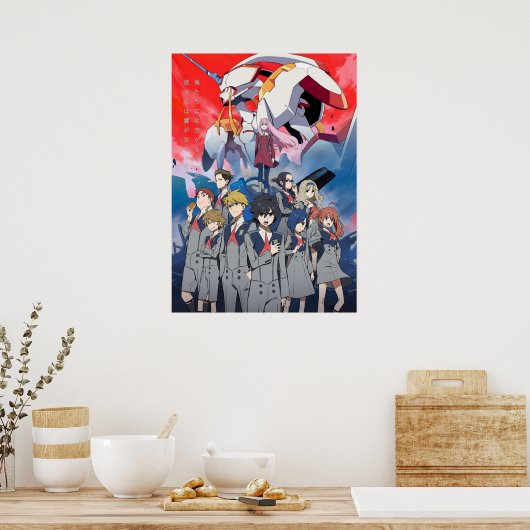 Darling in de Franxx Poster (Keuken)