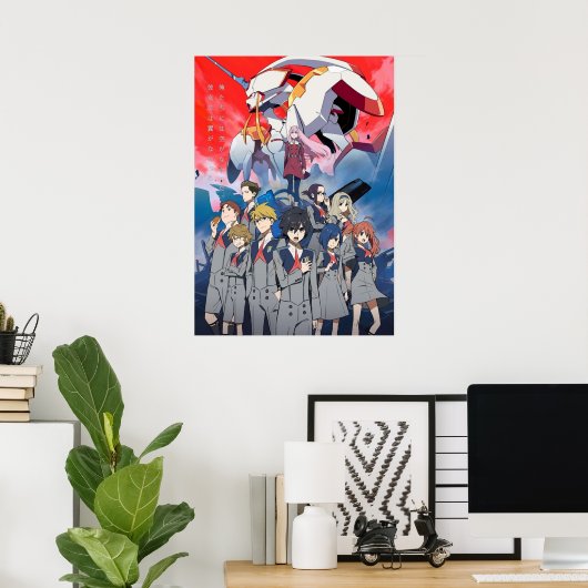 Darling in de Franxx Poster (Thuiskantoor)