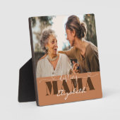 Darling Mama Photo Gift voor mam Fotoplaat (Voorkant)