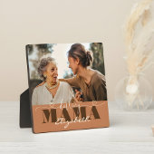 Darling Mama Photo Gift voor mam Fotoplaat