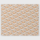 Darling Pembroke Welsh Corgi Pet Puppy Dog Cadeaupapier (Vlak)