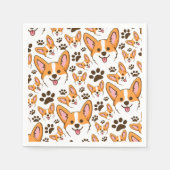 Darling Pembroke Welsh Corgi Pet Puppy Dog Servet (Voorkant)