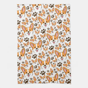 Darling Pembroke Welsh Corgi Pet Puppy Dog Theedoek