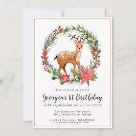 Darling Reindeer | Uitnodiging van de partij Birth