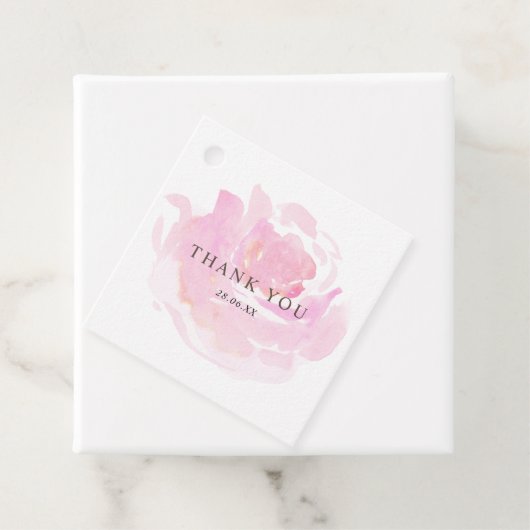 Darling Roos Dank je wel Bedankjes Labels (In situ)