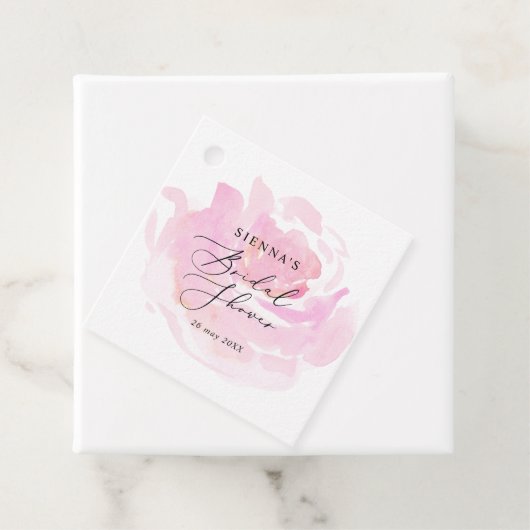 Darling Roos Vrijgezellenfeest Bedankjes Labels (In situ)