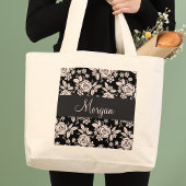 Darling Roses Grote Tote Bag