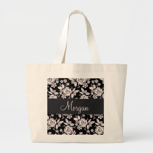 Darling Roses Grote Tote Bag (Voorkant)
