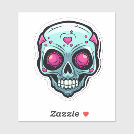 Darling Skull Sticker (Vel)