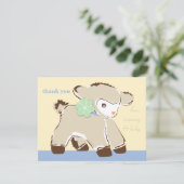 Darling Speelgoed Baby Lamb Note Card Bedankkaart (Staand voorkant)