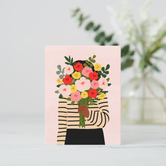 Darling Valentijn I Briefkaart (Staand voorkant)