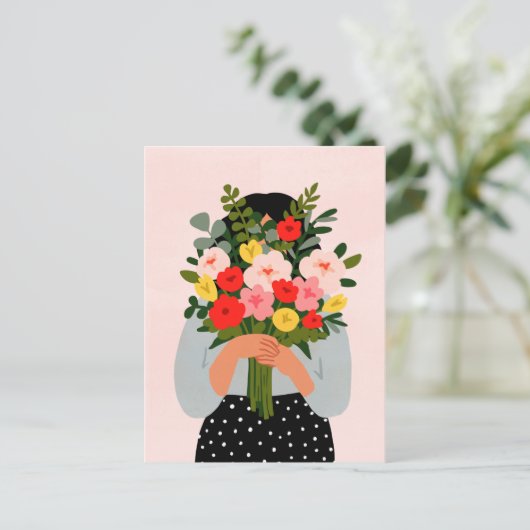 Darling Valentijn II Briefkaart (Staand voorkant)