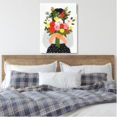 Darling Valentijn II Canvas Afdruk (Insitu (Slaapkamer))