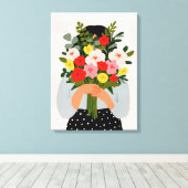 Darling Valentijn II Canvas Afdruk (Insitu (Houten vloer))