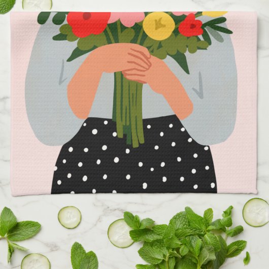 Darling Valentijn II Theedoek (Gevouwen)