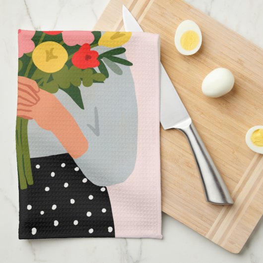 Darling Valentijn II Theedoek (Quarter Fold)