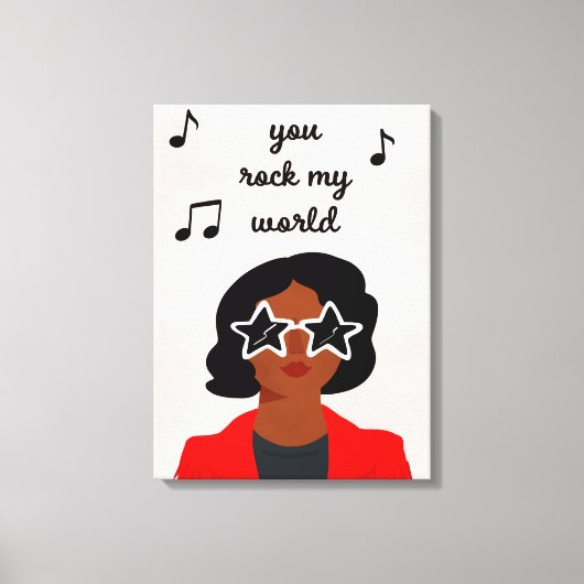 Darling Valentijn III Canvas Afdruk (Voorkant)