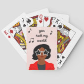 Darling Valentijn III Pokerkaarten (Achterkant)